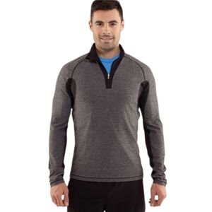 Lululemon Men's 1/4 Zip Blaze Long Sleeve Shirt Size XL